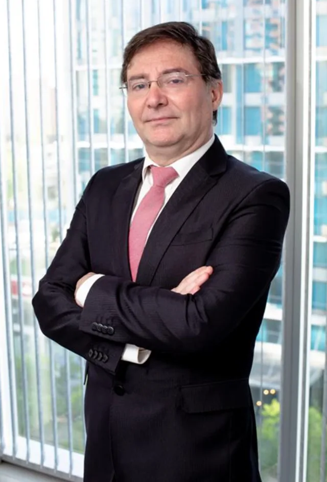 Retrato de Aldo Brondi Bermúdez, socio fundador